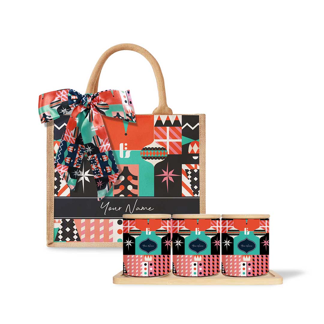 Frost Series - Small Tote Bag with Canister Set