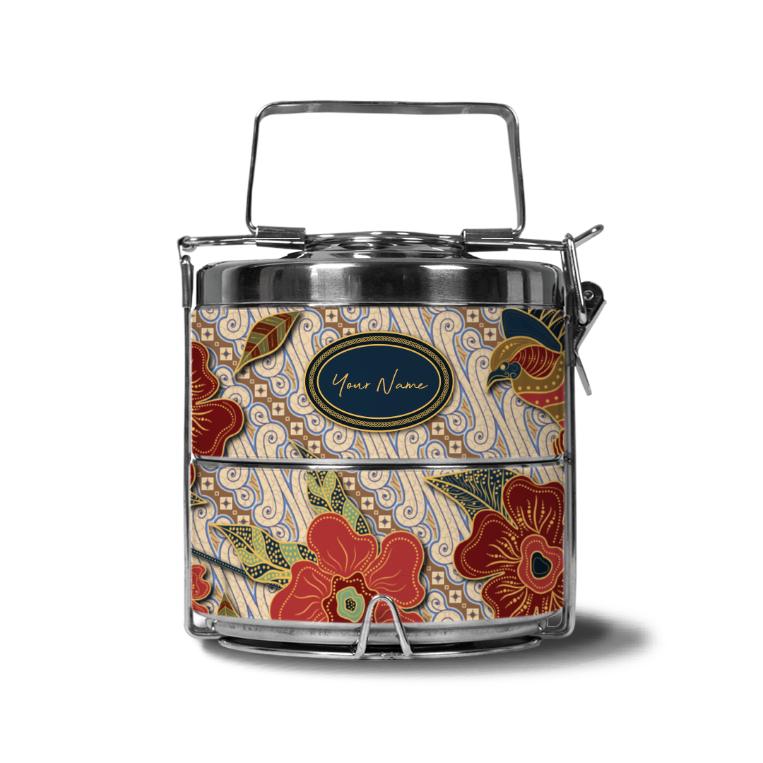 Gusti Dewi Series - Two-Tier Tiffin Carrier