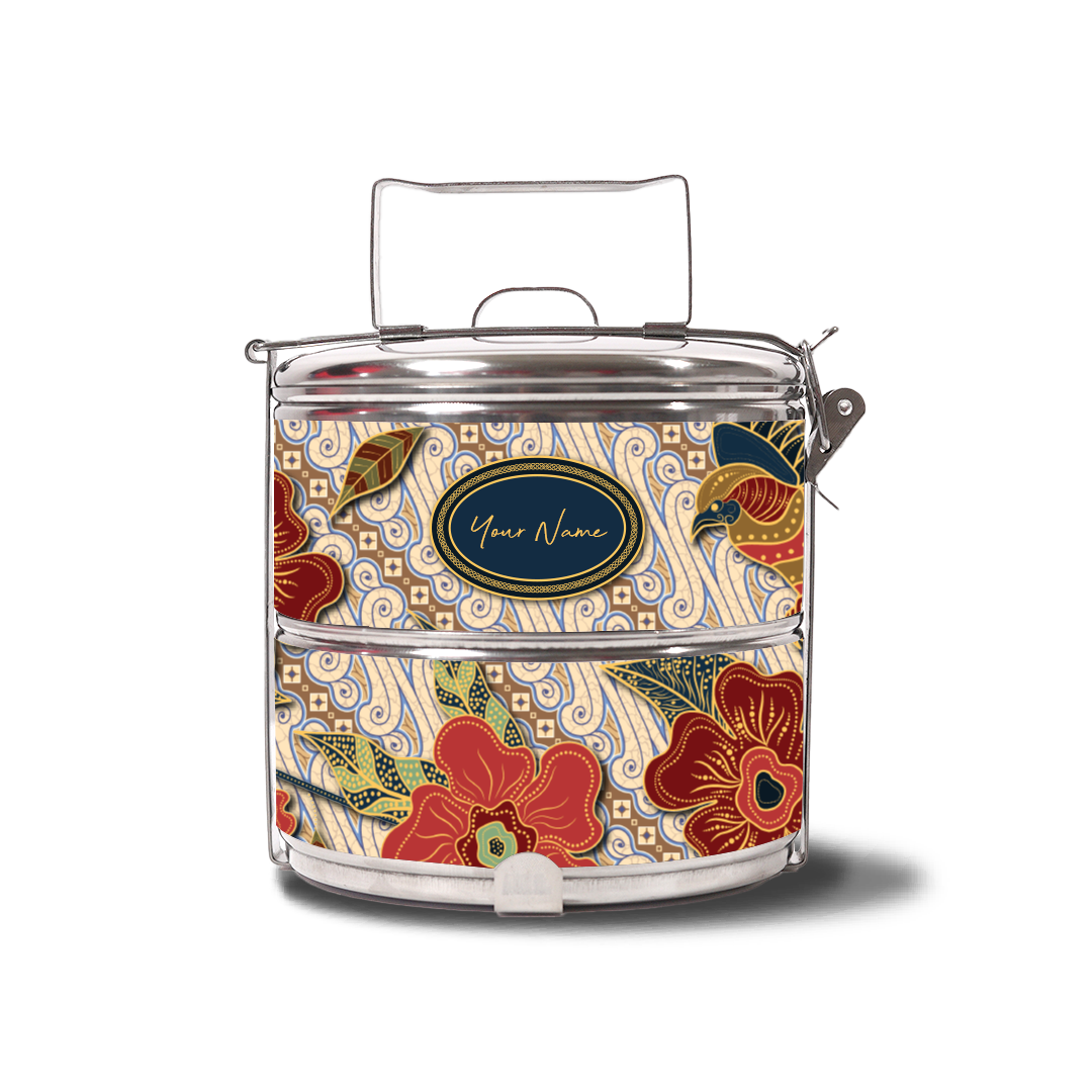 Gusti Dewi Series - Two-Tier Tiffin Carrier