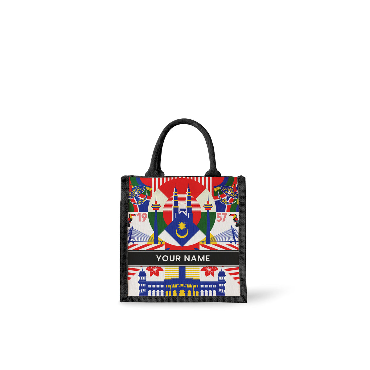 Merdeka Geometric - Tote Bag