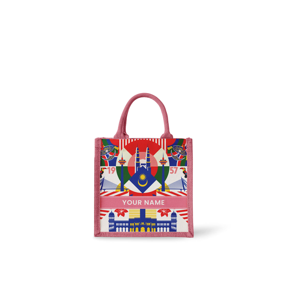 Merdeka Geometric - Tote Bag