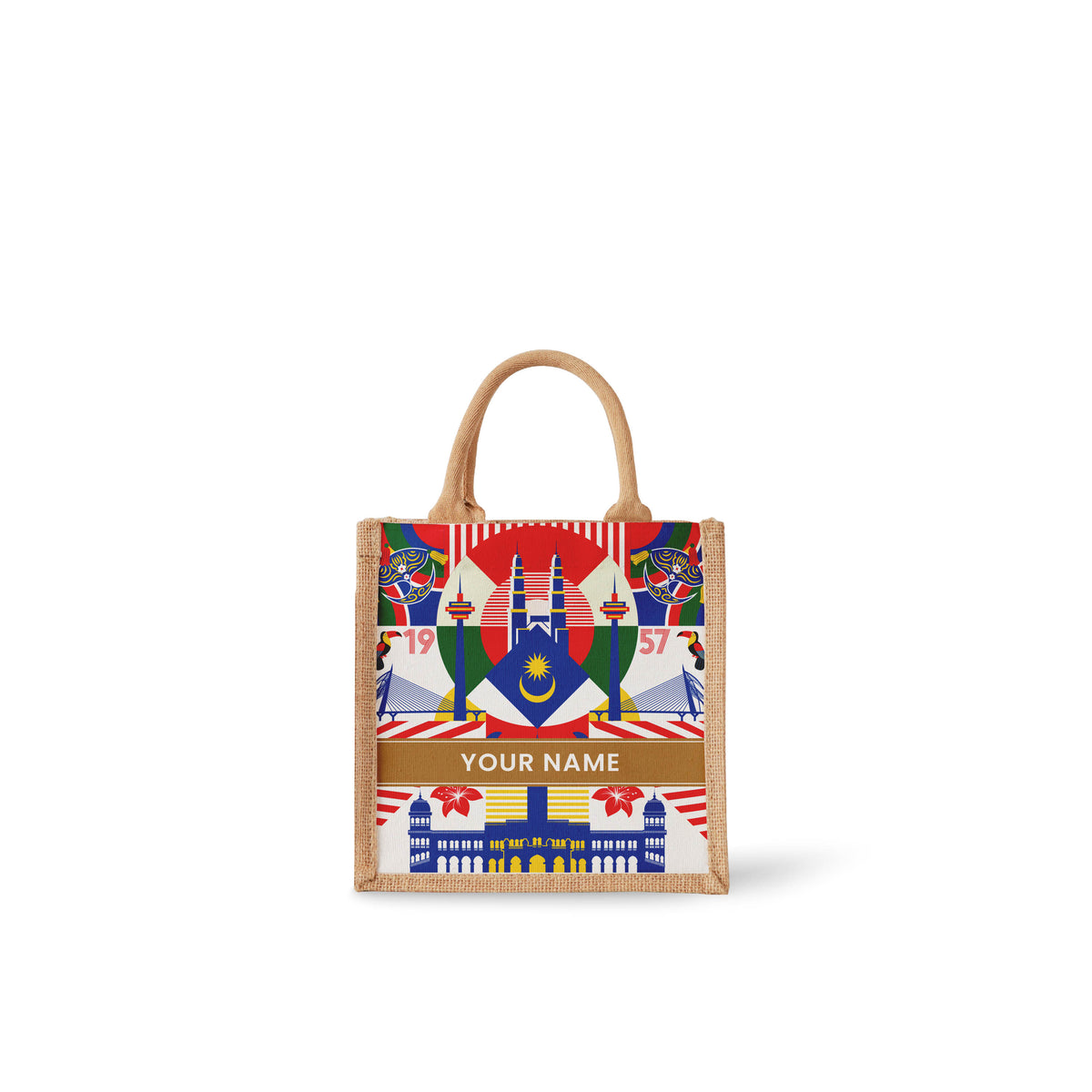 Merdeka Geometric - Tote Bag
