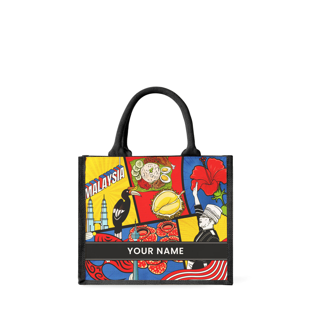 Merdeka Abstract - Tote Bag