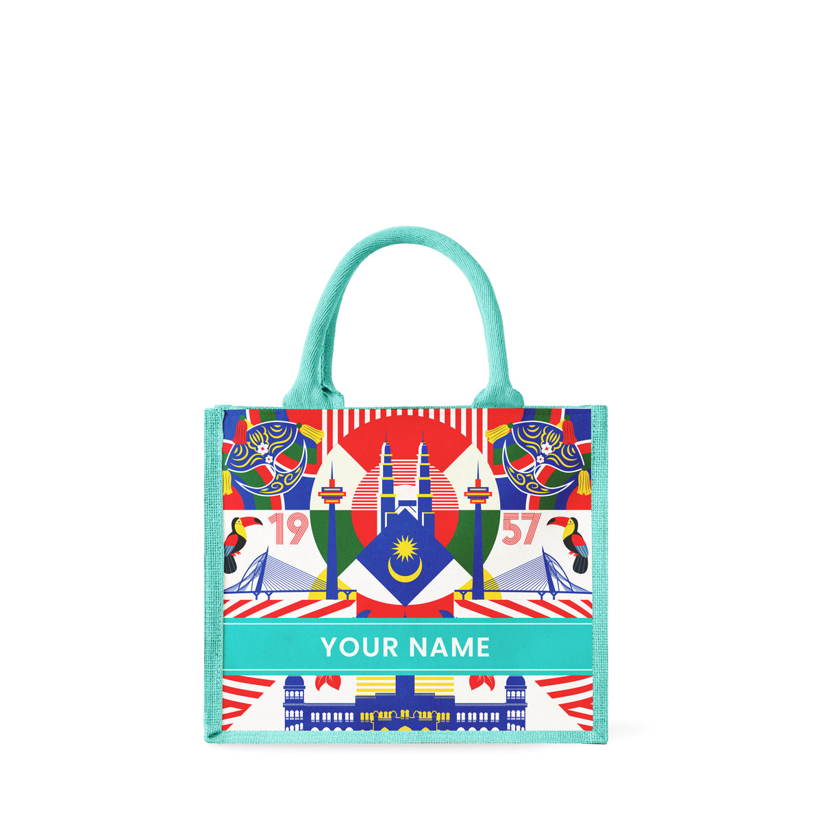 Merdeka Geometric - Tote Bag