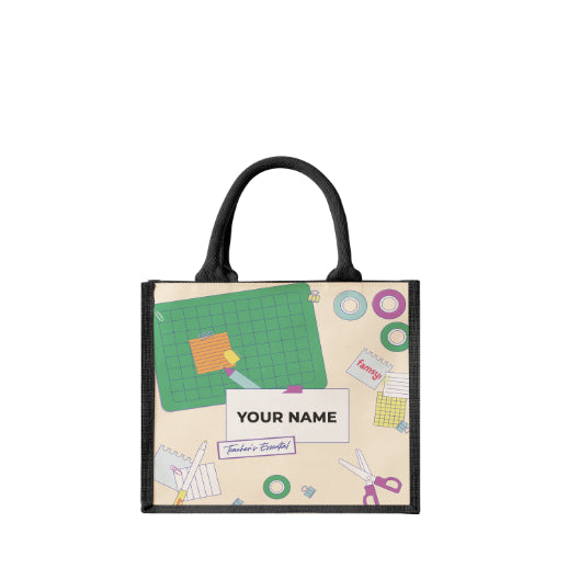 FAMSY Teacher's Day 2026 DESK Design - Teacher's Essential Jutebag