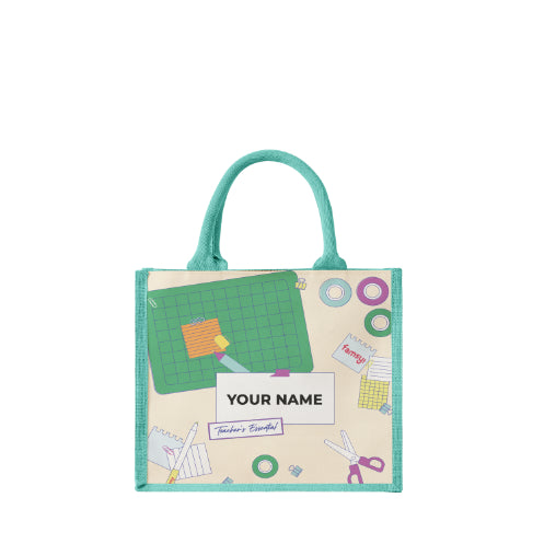 FAMSY Teacher's Day 2026 DESK Design - Teacher's Essential Jutebag
