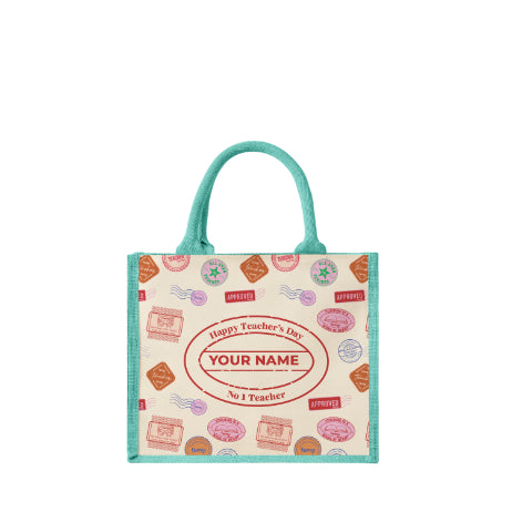 FAMSY Teacher's Day 2026 STAMP Design - Teacher's Essential Jutebag