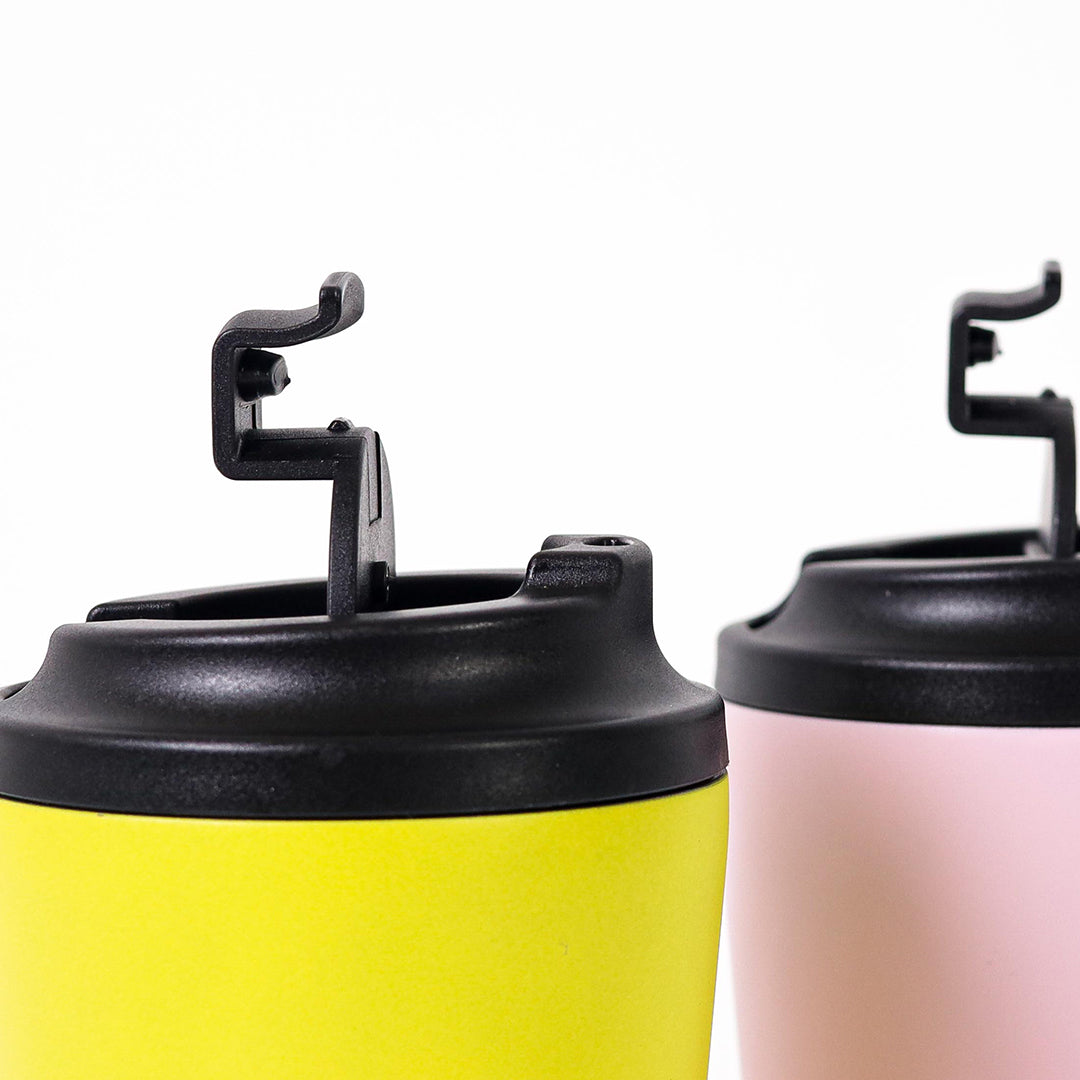 Bubblegum Pink Kopi Cup  - Vertical Font