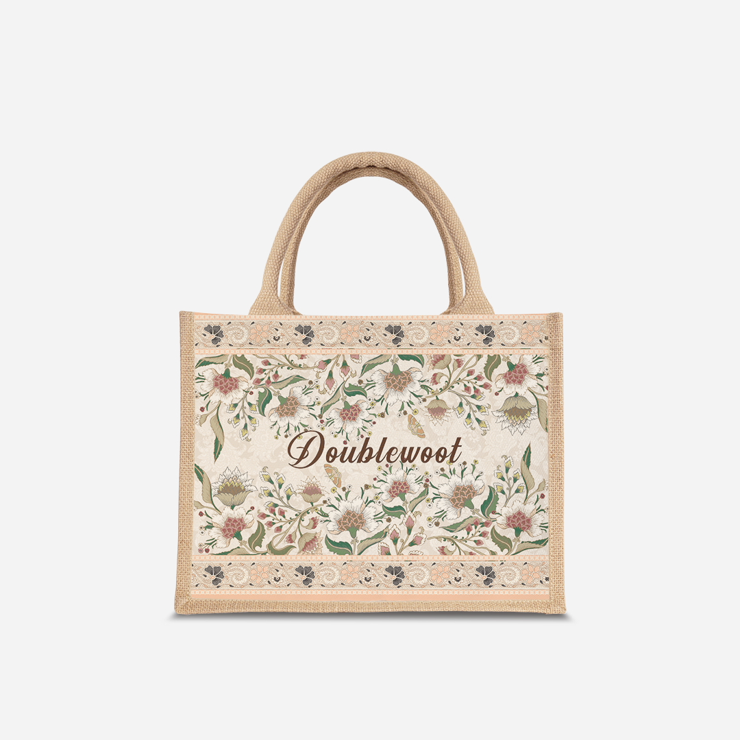 Doublewoot 2023 - Small Jute Bag (Without Mooncake)