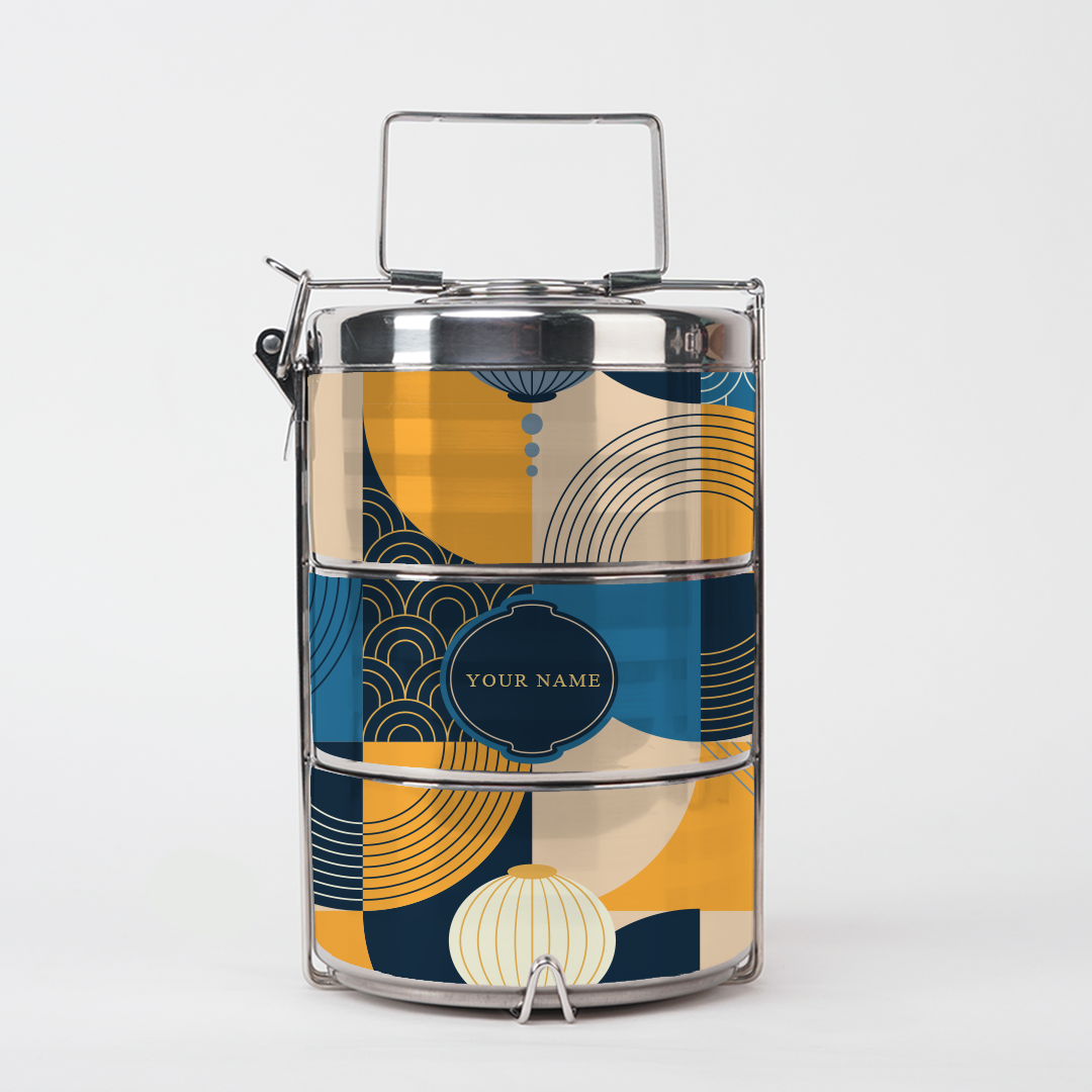 Lunar Blessing - Three-Tier Tiffin Carrier