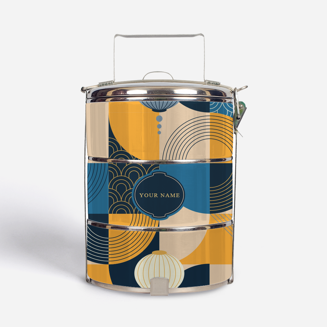 Lunar Blessing - Three-Tier Tiffin Carrier