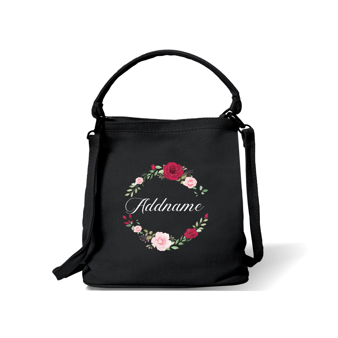 Luxurious Flower Wreath - Sofia Bag