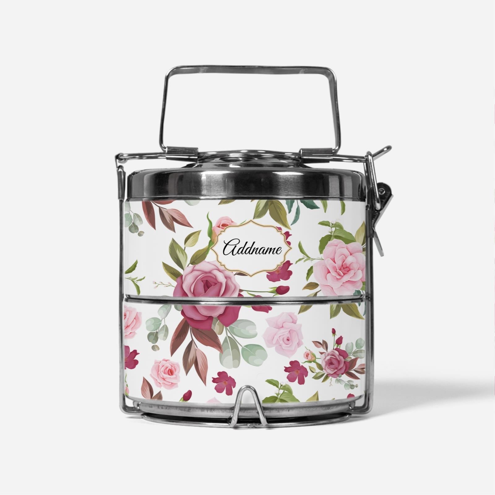Laura Series - Ruby  - Two-Tier Tiffin Carrier