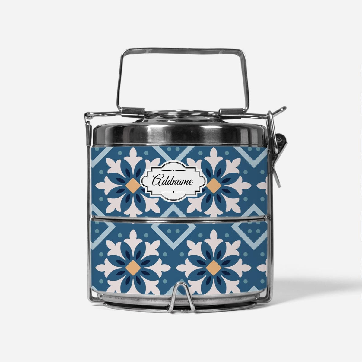 Pattern Series - Two Tier Tiffin Carrier