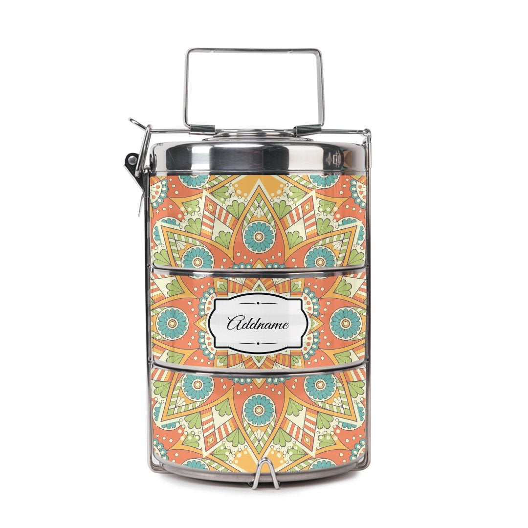 Pattern Series - Three Tier Tiffin Series