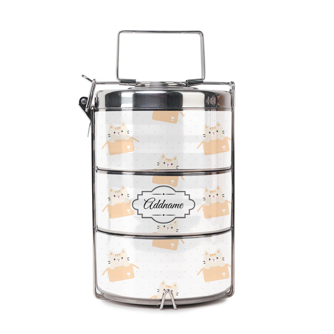 Cute Series - Three Tier Tiffin Carrier