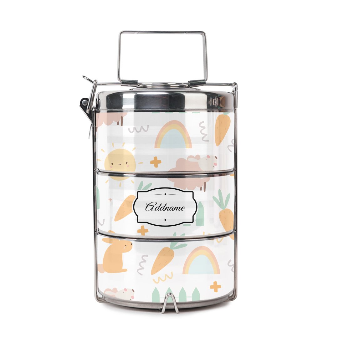 Cute Series - Three Tier Tiffin Carrier