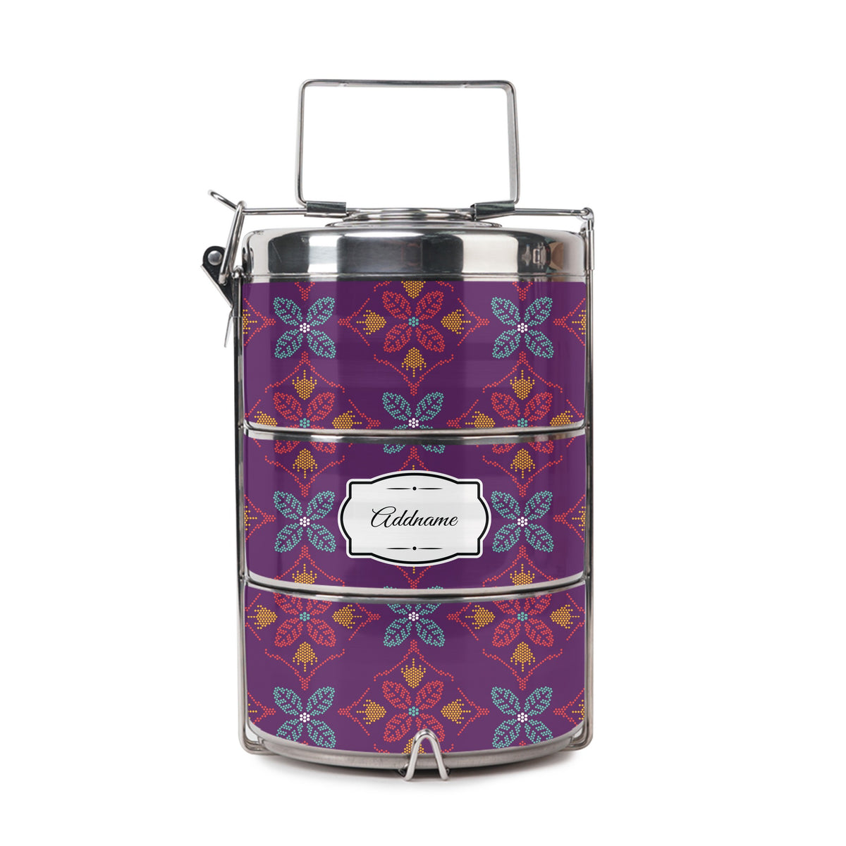 Pattern Series - Three Tier Tiffin Series