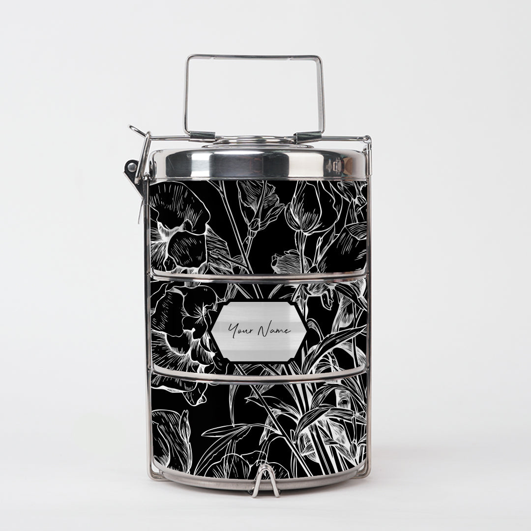 Puspa Series - Three-Tier Tiffin Carrier