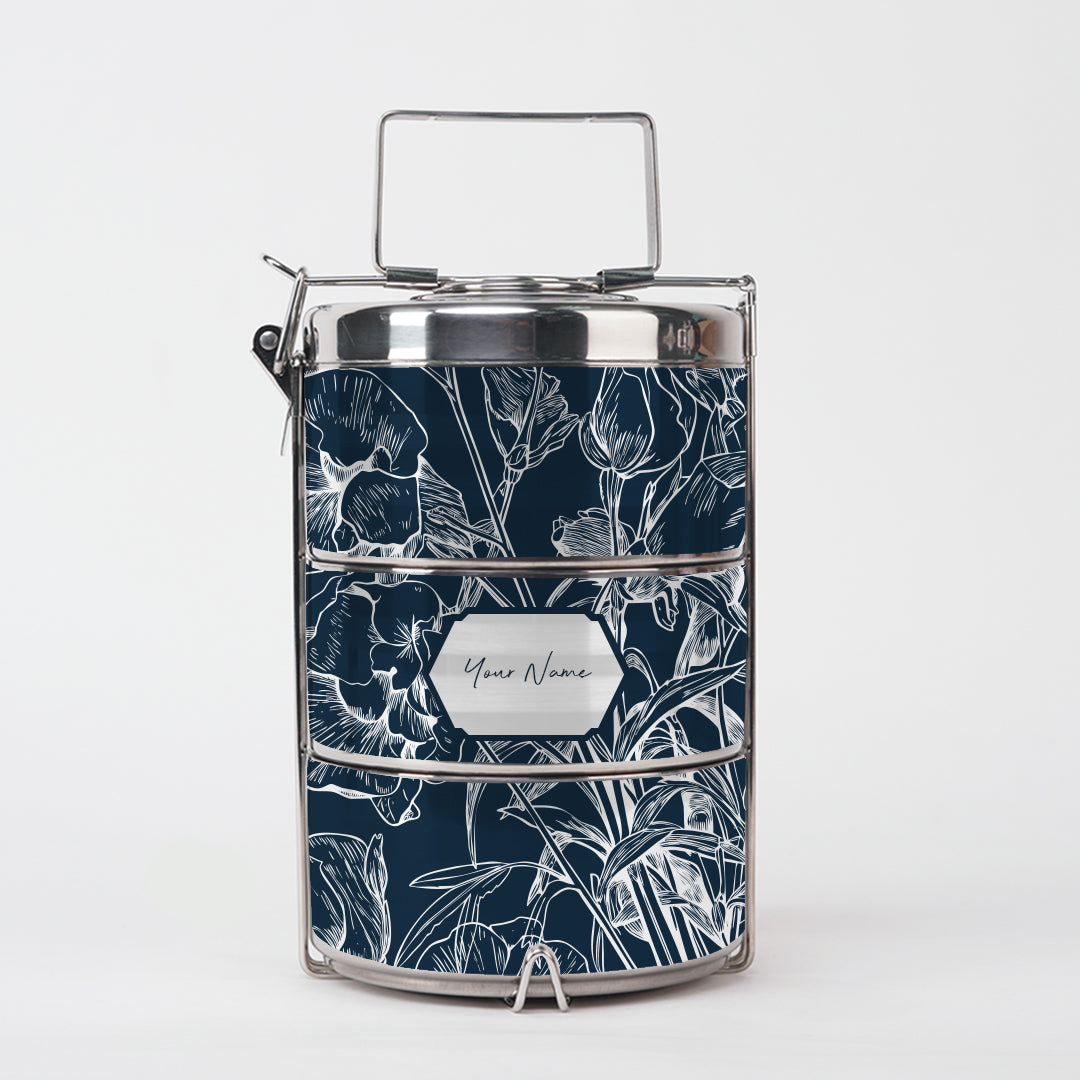 Puspa Series - Three-Tier Tiffin Carrier