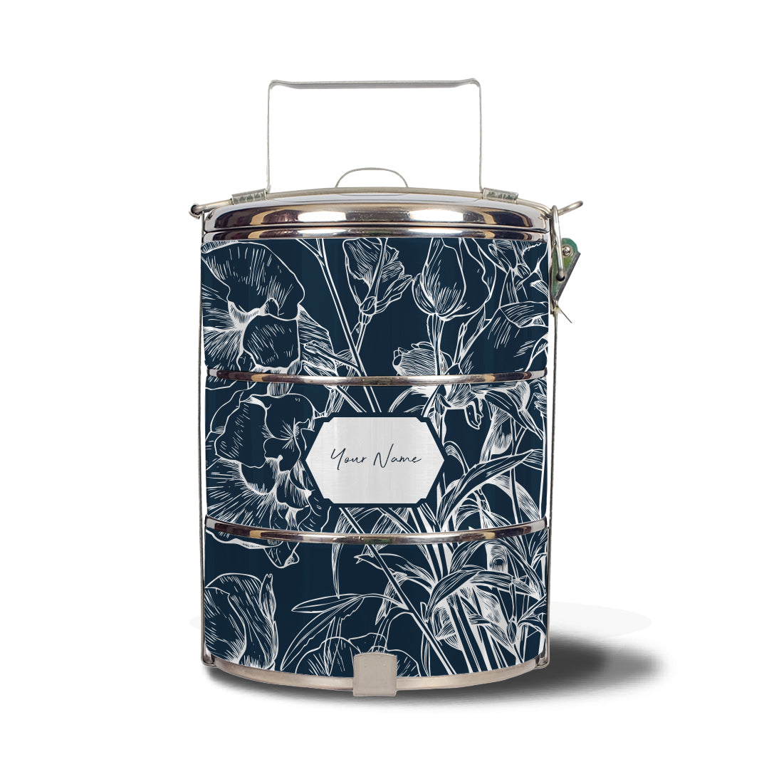 Puspa Series - Three-Tier Tiffin Carrier