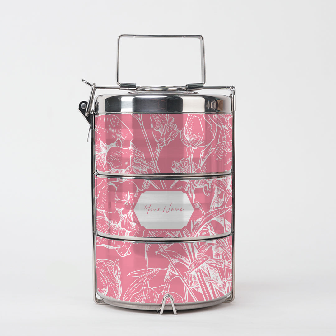 Puspa Series - Three-Tier Tiffin Carrier