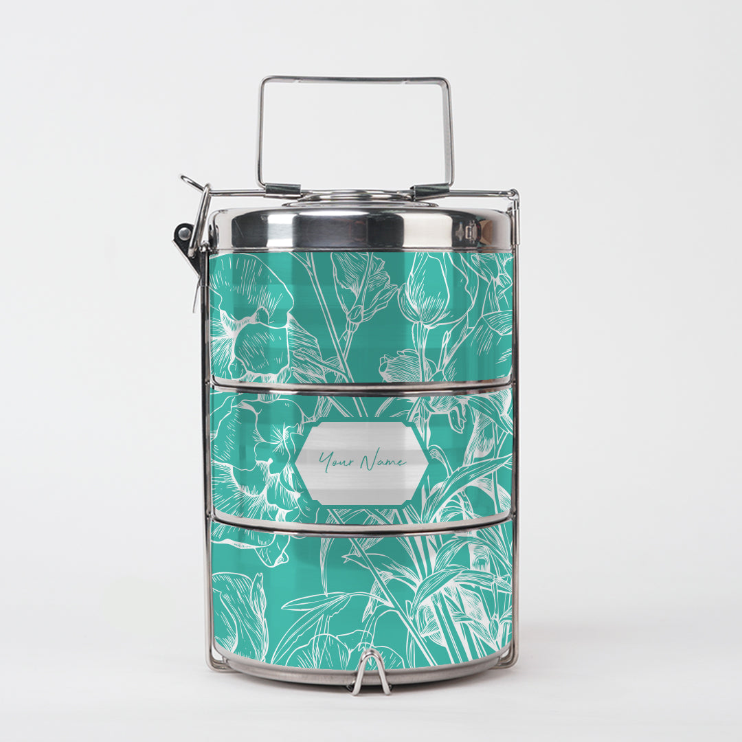 Puspa Series - Three-Tier Tiffin Carrier