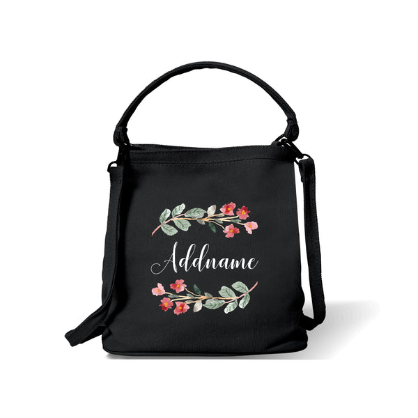 Red Flower Addname - Sofia Bag - FamsyMall