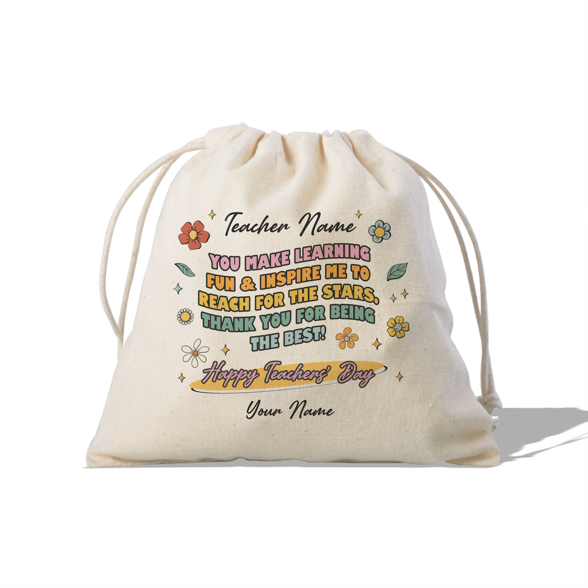 Reach for The Stars Quote Satchel
