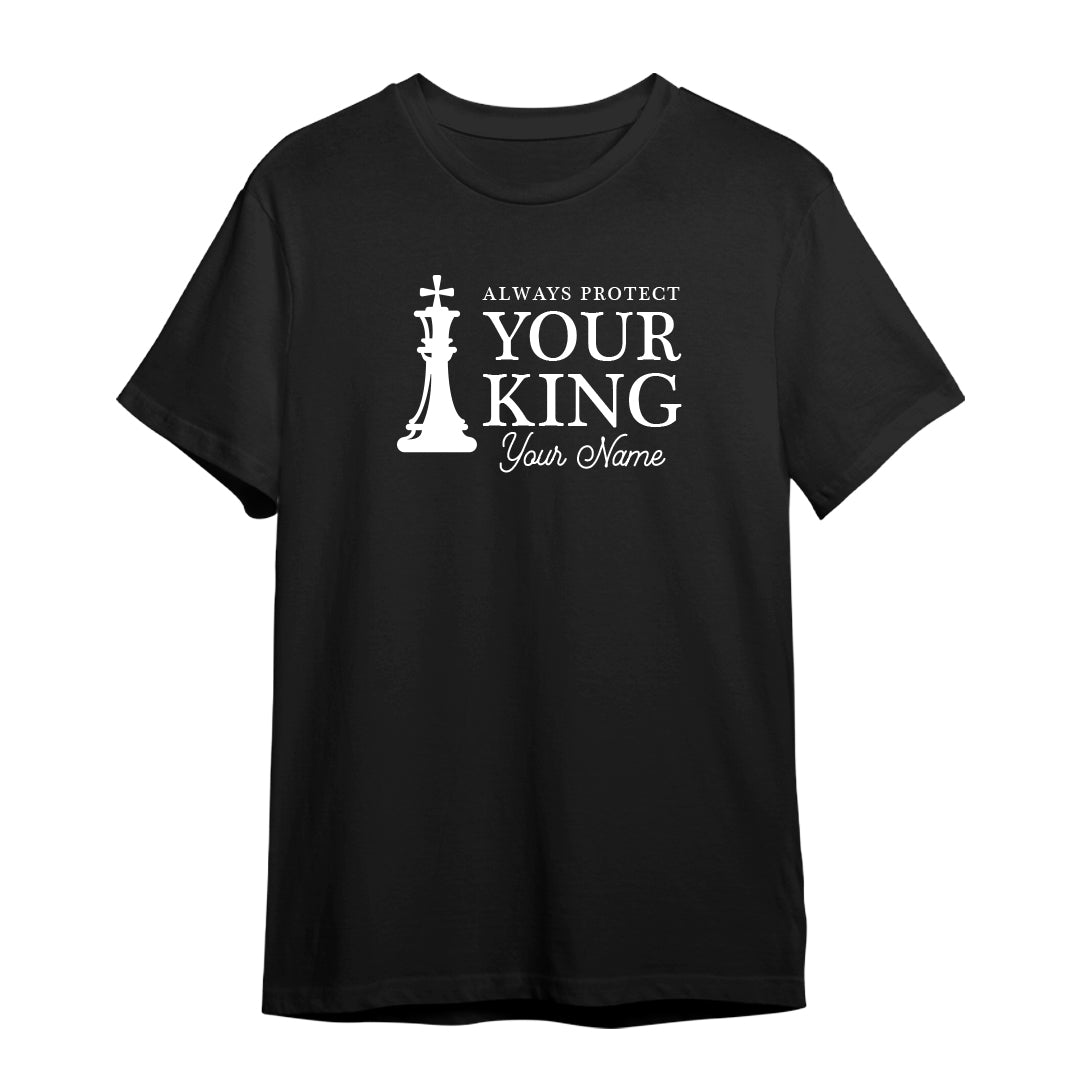 Couple Series “King” Premium Unisex T-Shirt (Add Name)