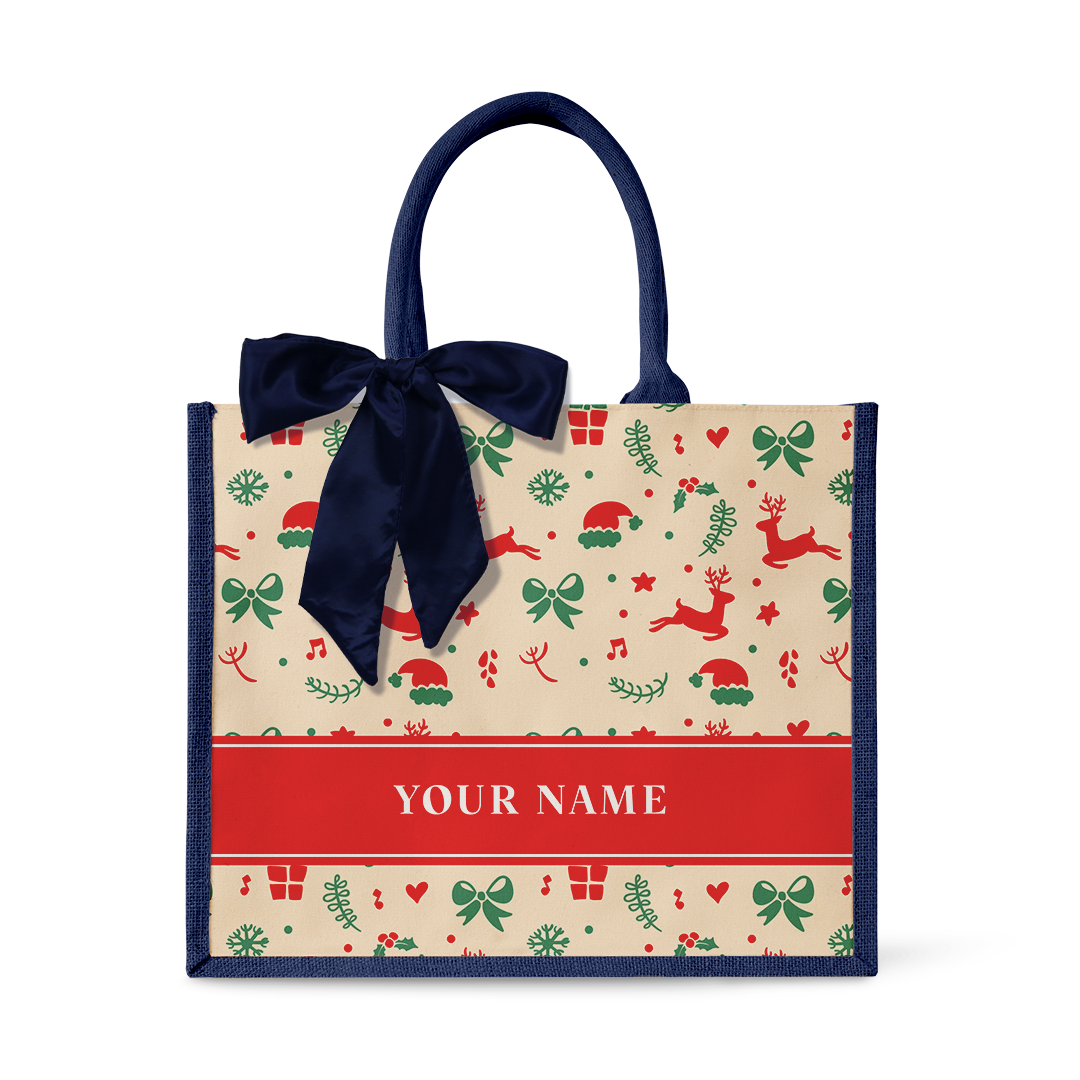 Christmas Series  Starry Tote Bag