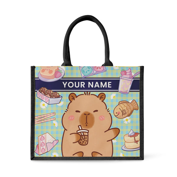 Snackybara Bliss - Tote Bag - FamsyMall