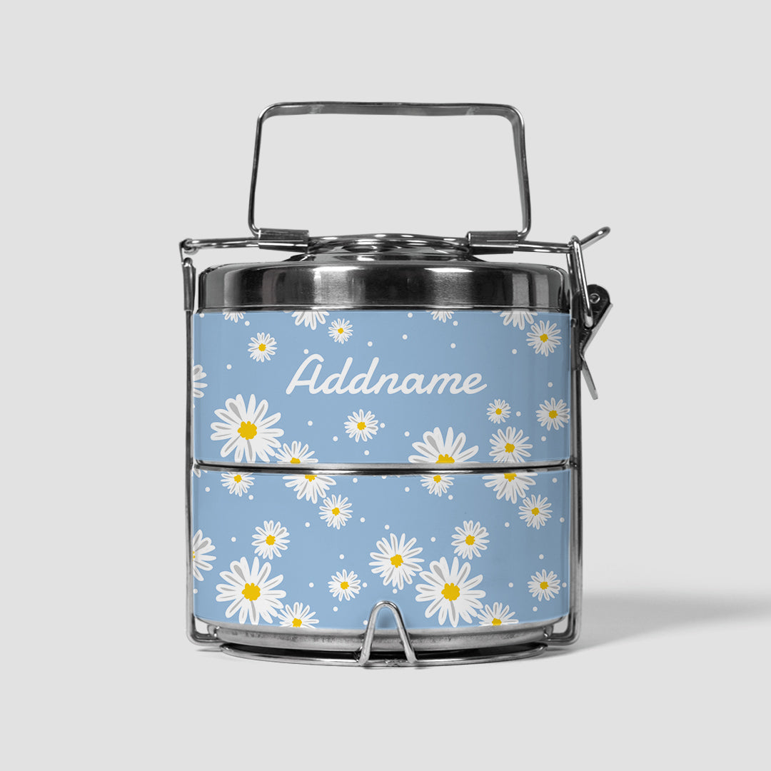 Daisy Series - Frost - Two-Tier Tiffin Carrier