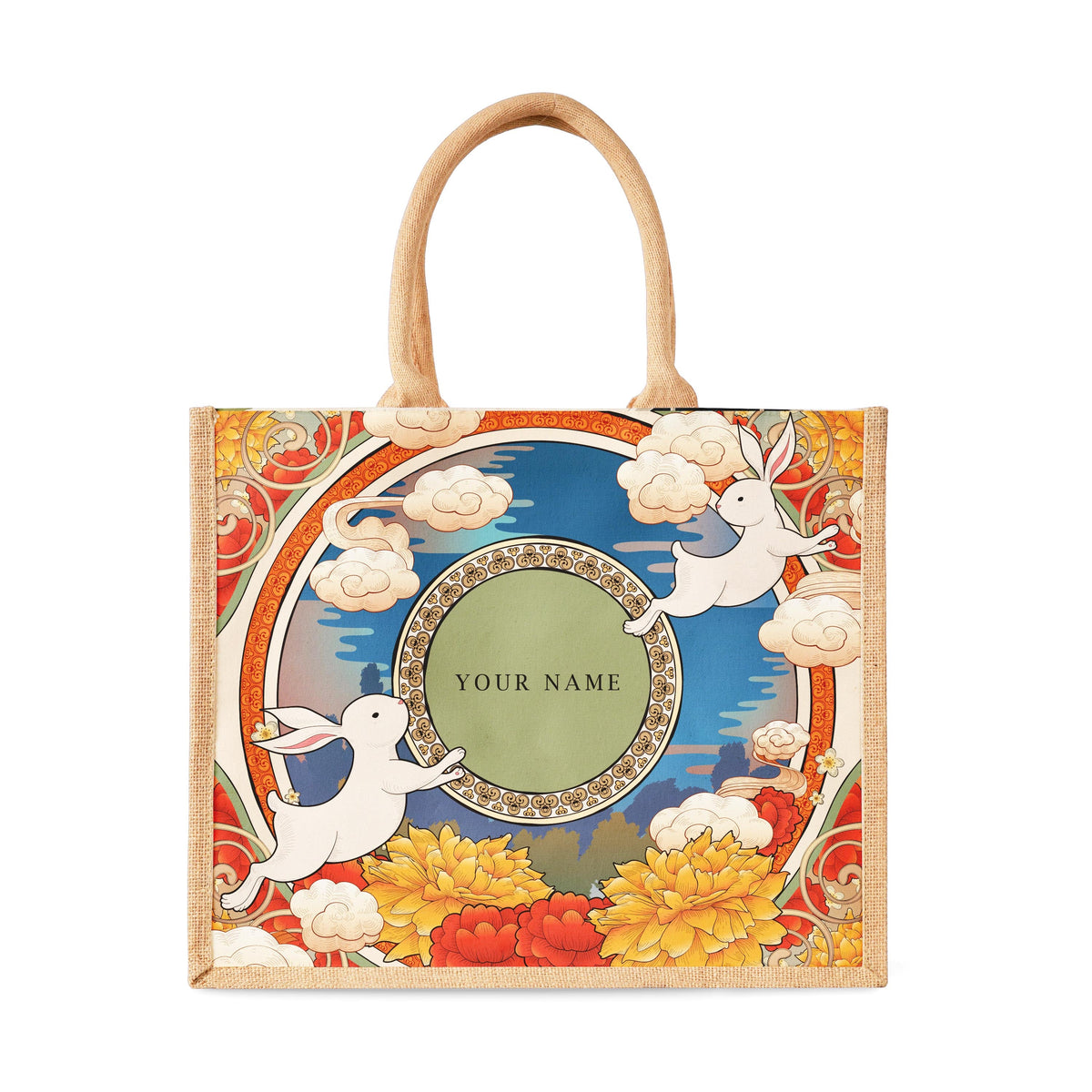 Mid Autumn Rabbit - Tote Bag