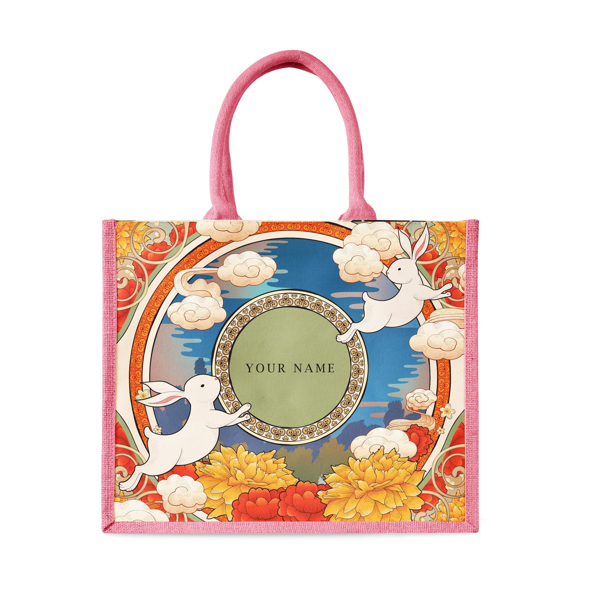 Mid Autumn Rabbit - Tote Bag