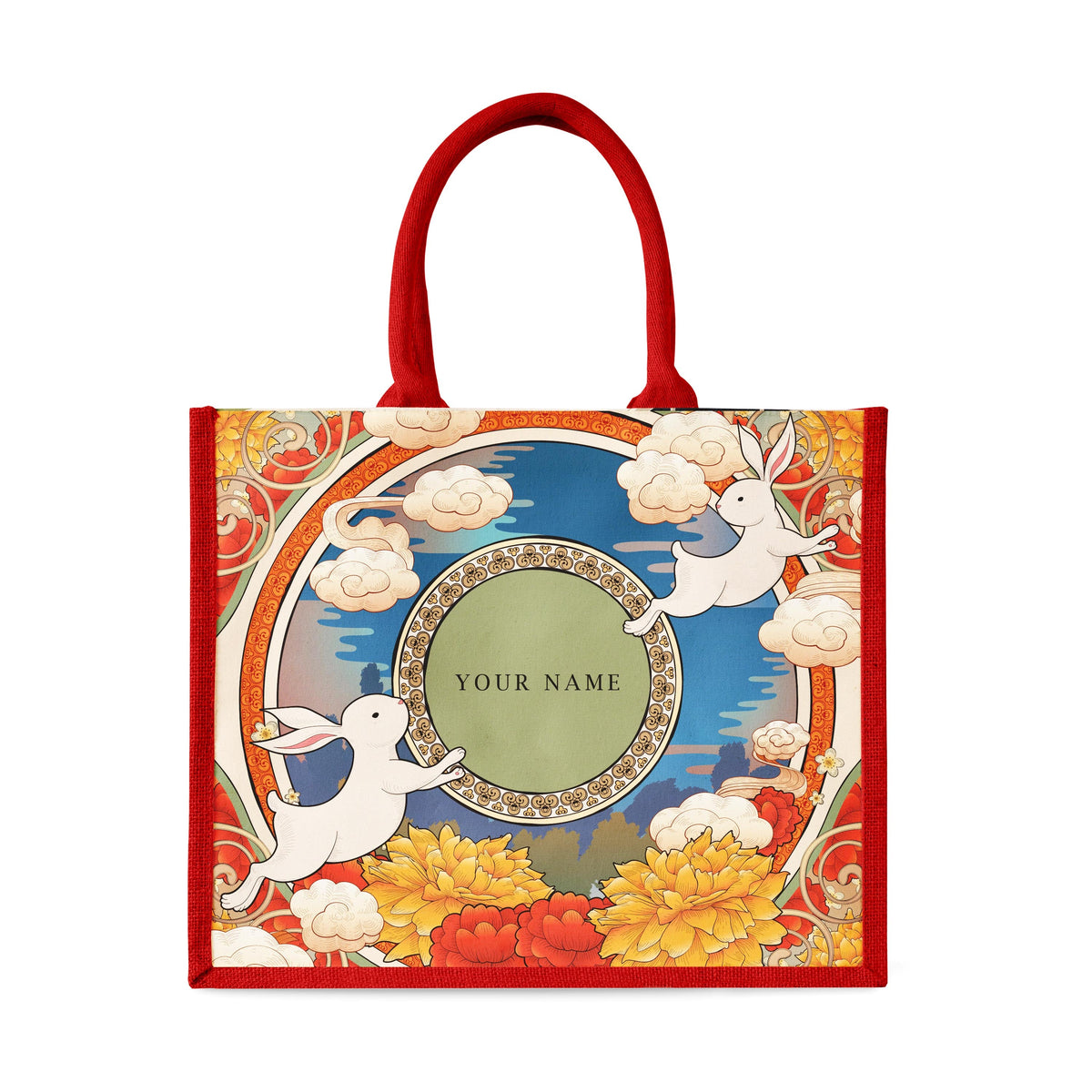 Mid Autumn Rabbit - Tote Bag