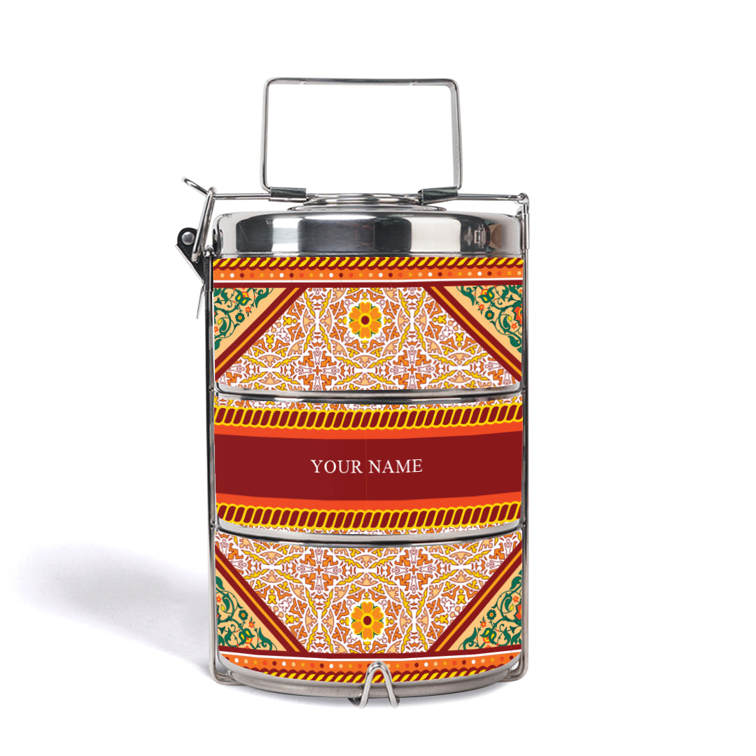 Floral - Tiffin Carrier