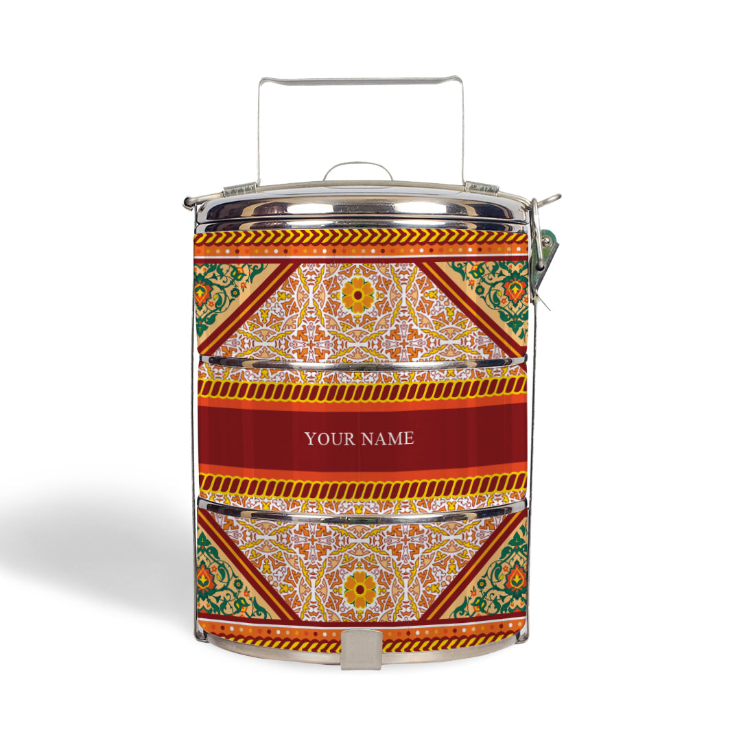 Floral - Tiffin Carrier