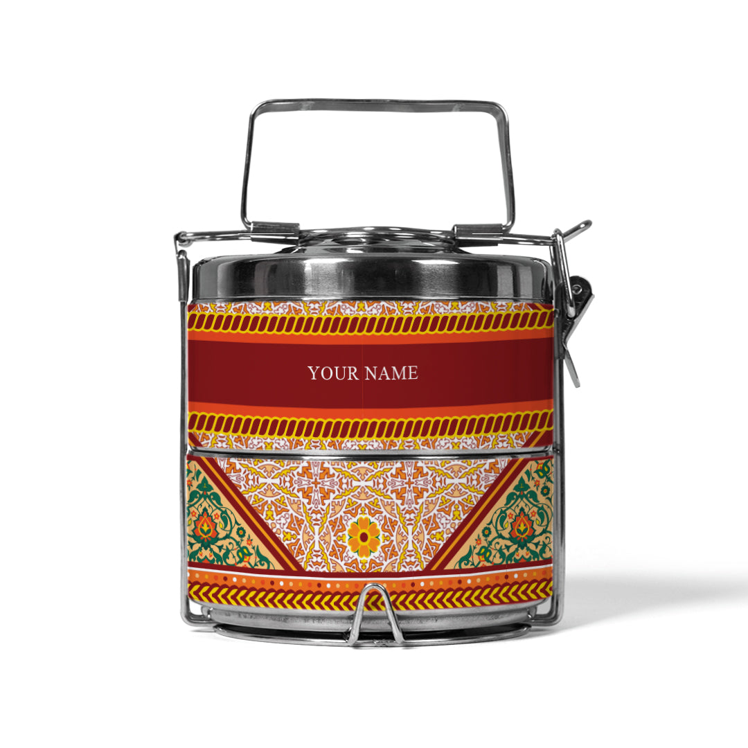 Floral - Tiffin Carrier