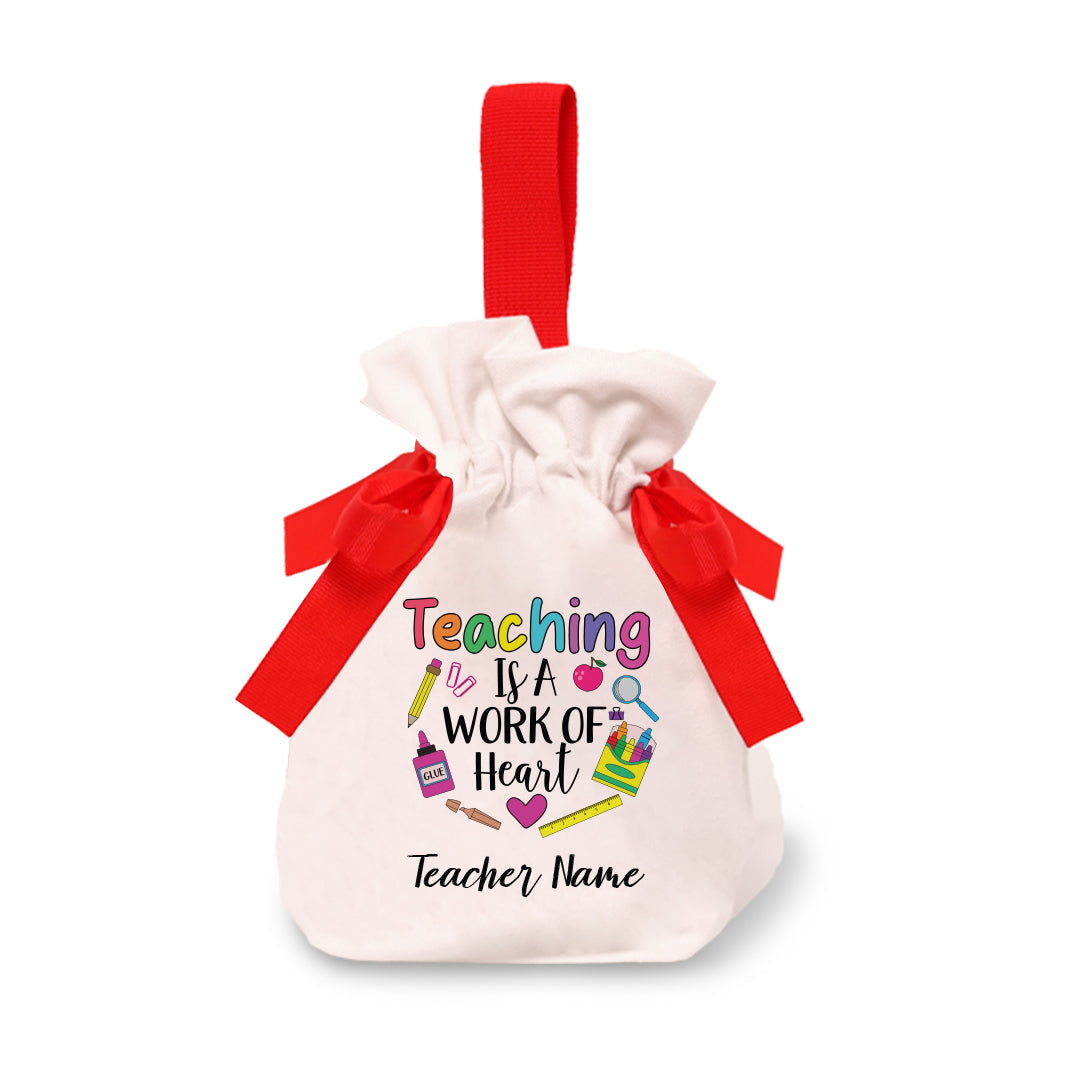 Teacher Quote 1 - Ribbon Pouch