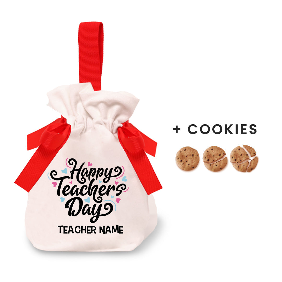 Teacher Quote - Teachers Treat Pouch Bag Set - Happy Teacher's Day 1