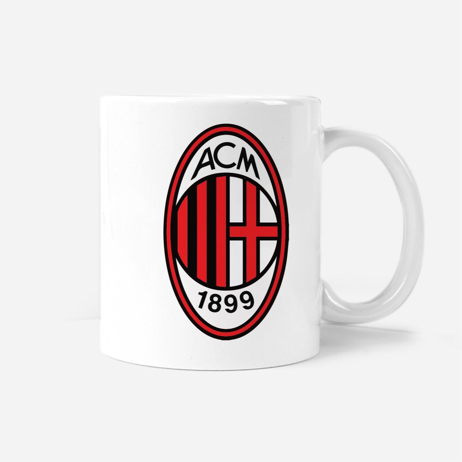 AC Milan Football Fan Mug Football Personalizable with Name and Number