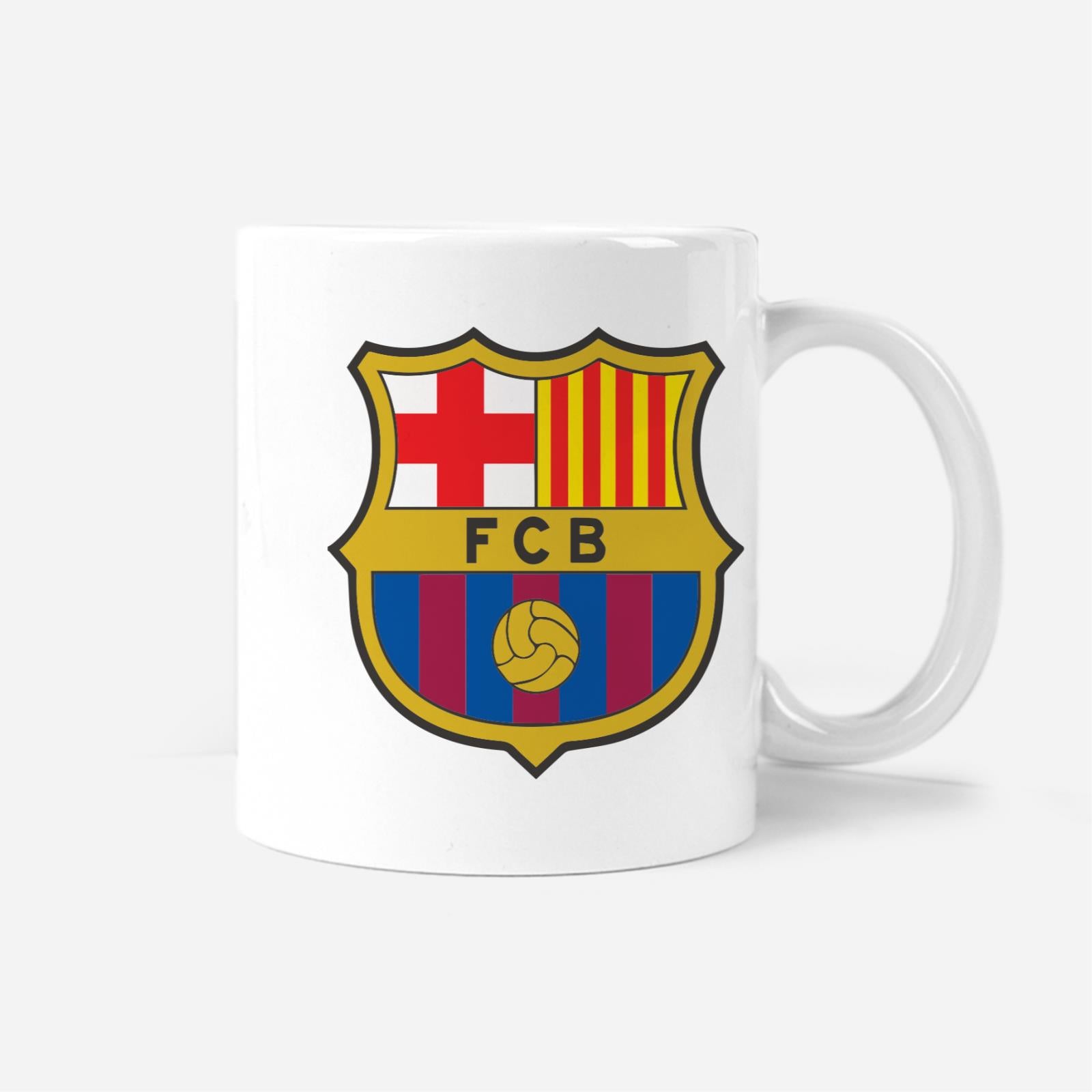Barcelona Football Fan Mug Personalizable with Name and Number