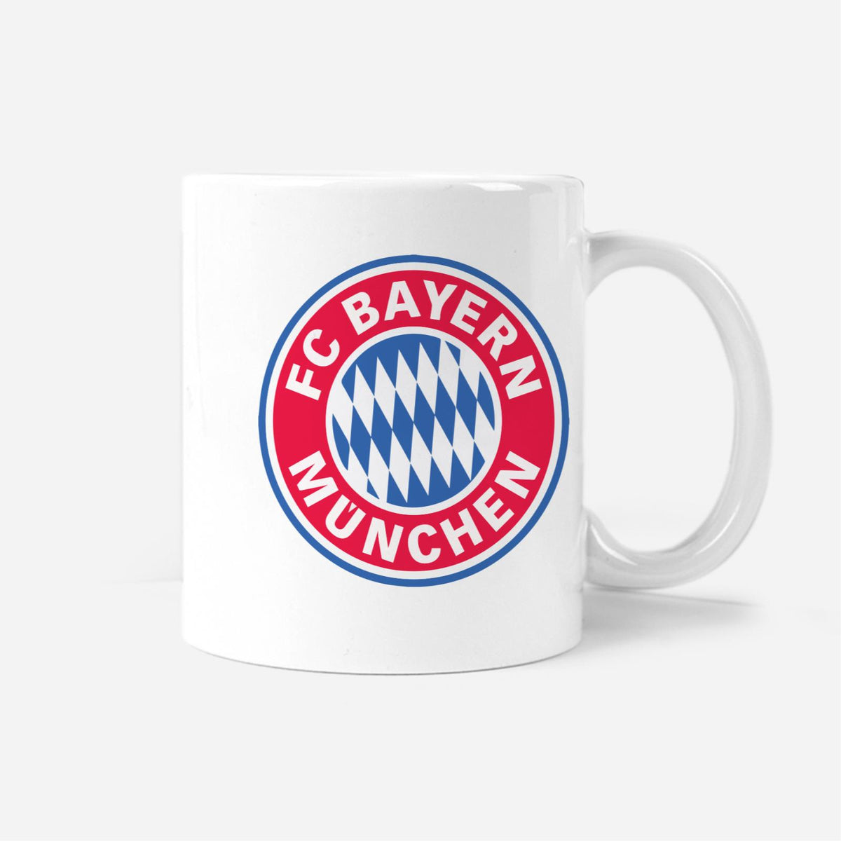 FC Bayern Football Fan Mug Personalizable with Name and Number