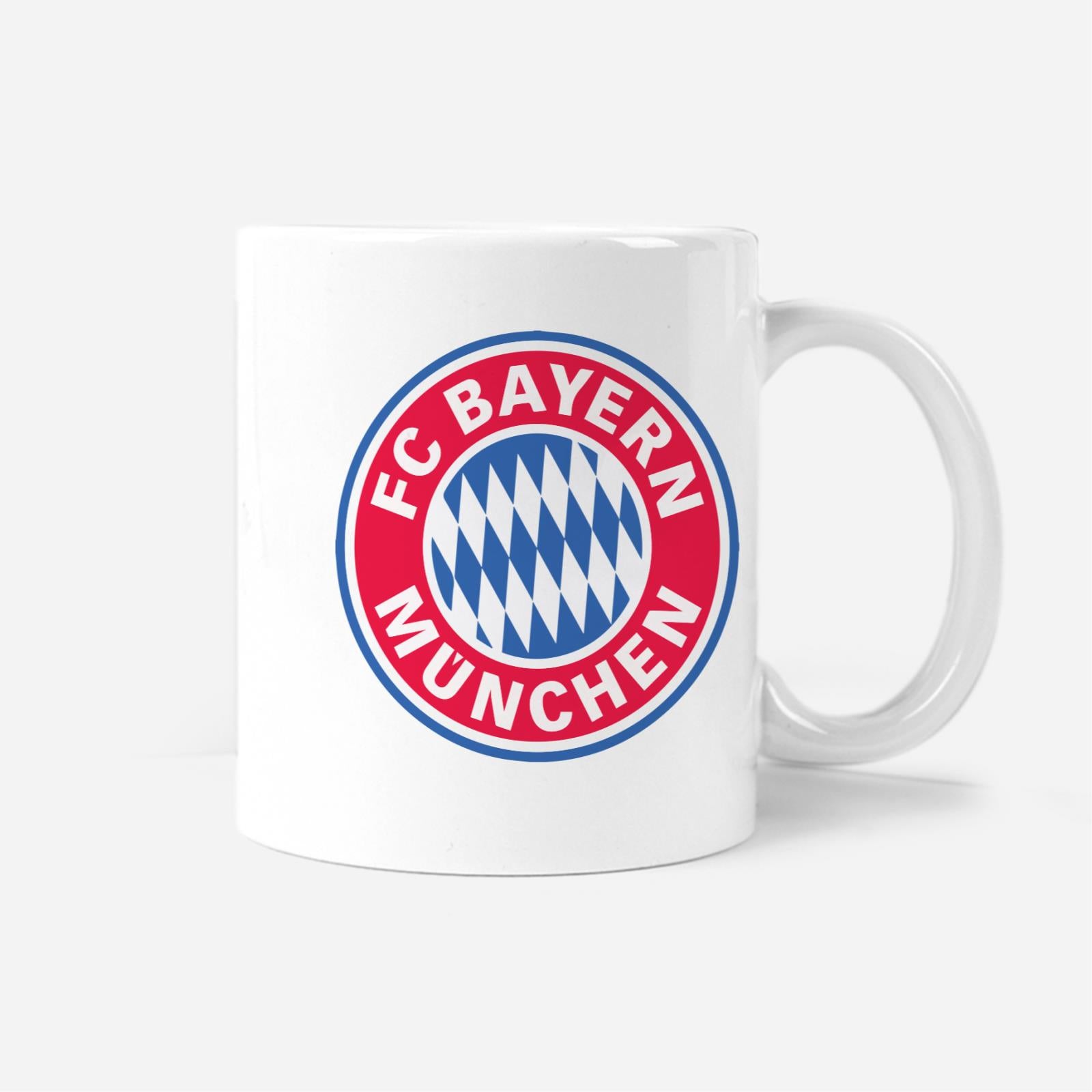 FC Bayern Football Fan Mug Personalizable with Name and Number