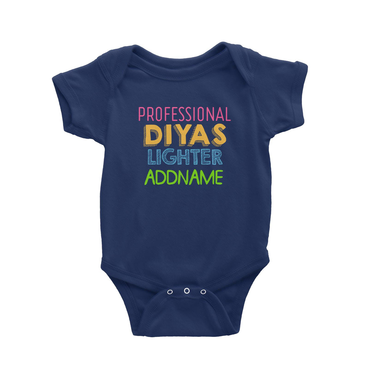 Professional Diyas Lighter Addname Baby Romper