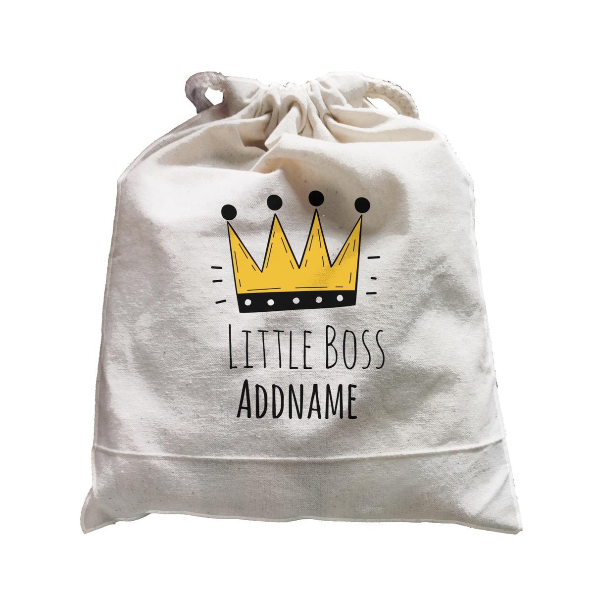 Drawn Crown Little Boss Addname Satchel
