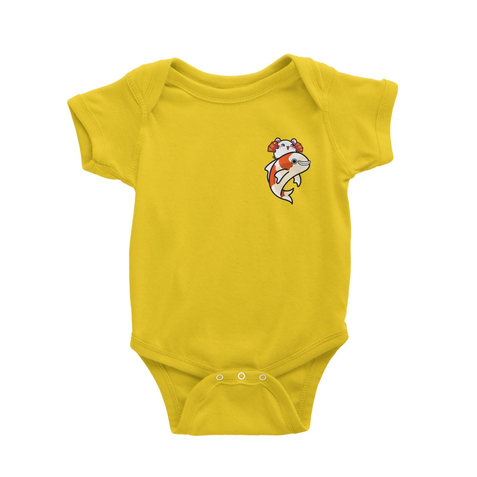 Prosperous Pocket Mouse Series Joy Ride Surplus Year After Year Baby Romper