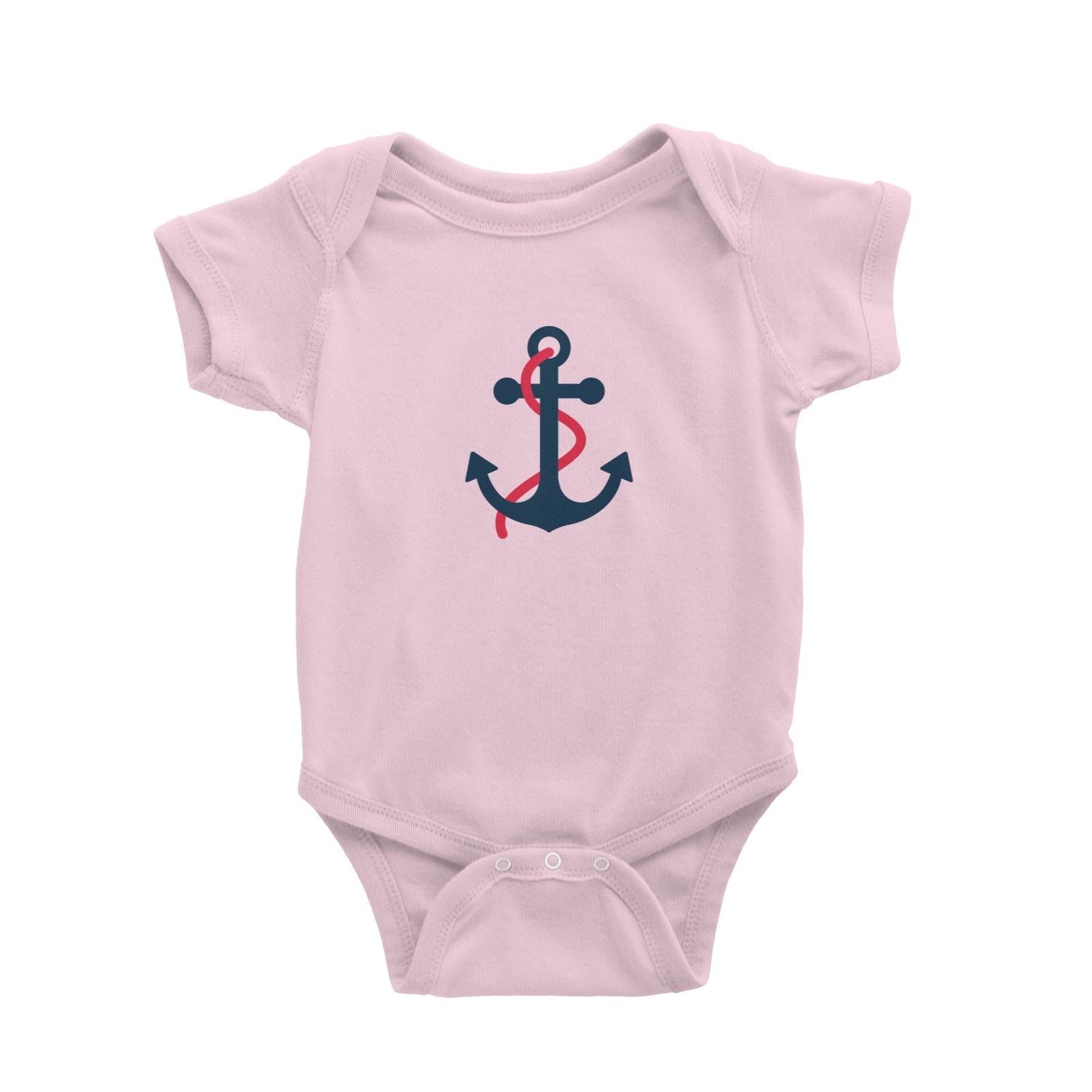 Sailor Anchor Red Baby Romper  Matching Family