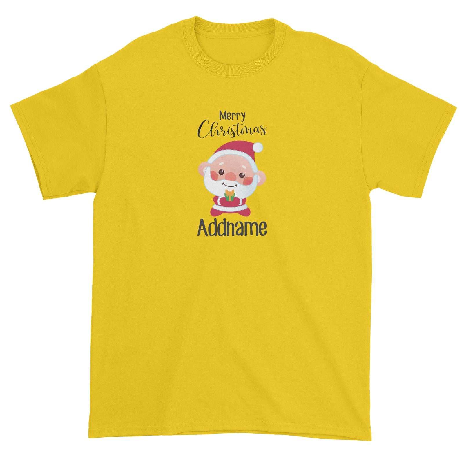 Christmas Cute Grandpa Santa Merry Christmas Unisex T-Shirt